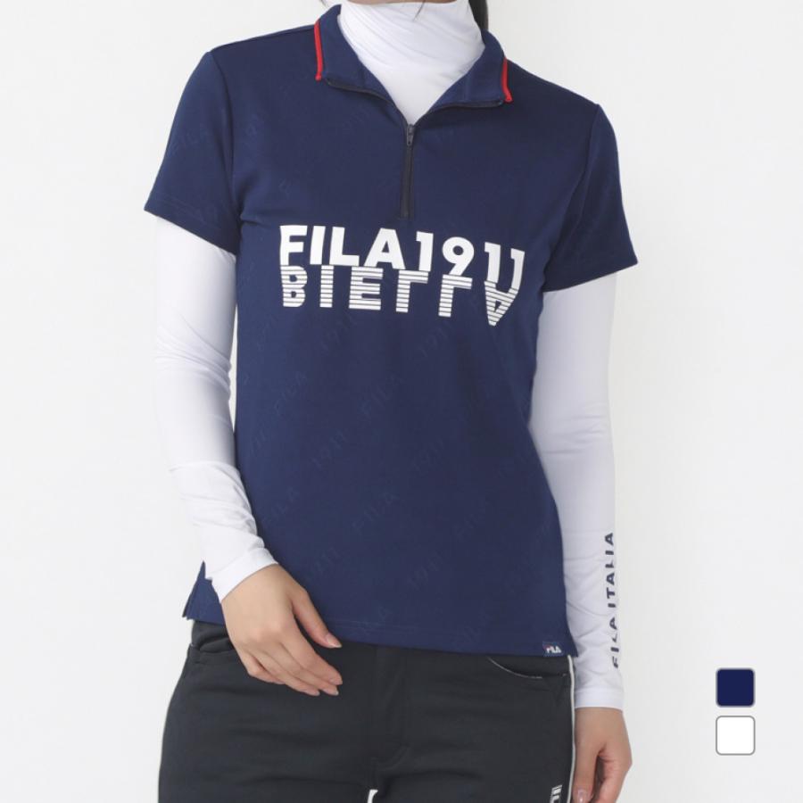 FILA（フィラ） ゴルフウェア セットシャツ 秋 冬 半袖シャツ＋