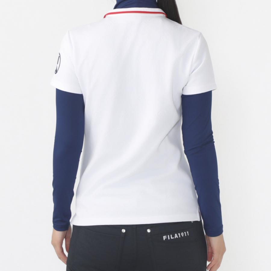 FILA（フィラ） ゴルフウェア セットシャツ 秋 冬 半袖シャツ＋