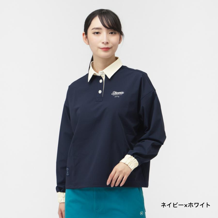 PING（ピン） レディース ゴルフウェア 長袖シャツ 秋 冬 オーバー