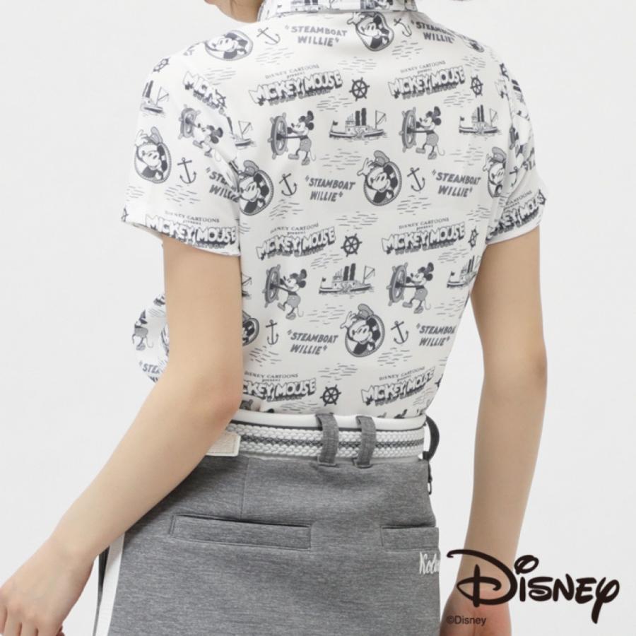 Disney（ディズニー） レディース ゴルフウェア 半袖シャツ 春 夏