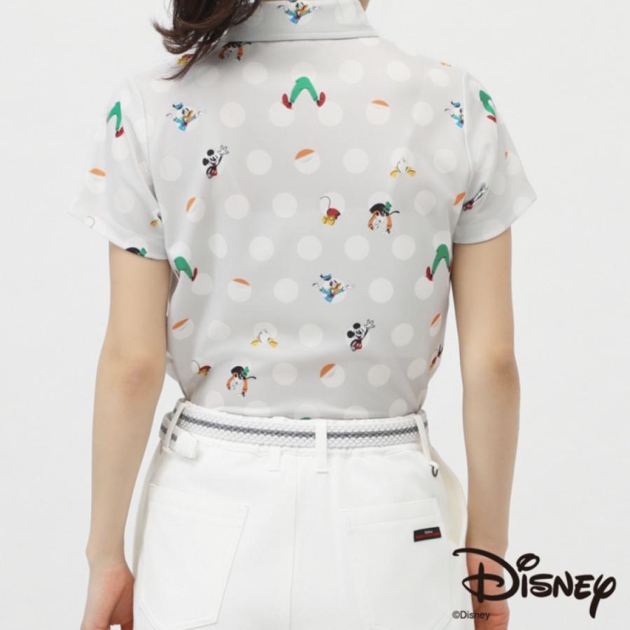 Disney（ディズニー） レディース ゴルフウェア 半袖シャツ 春 夏