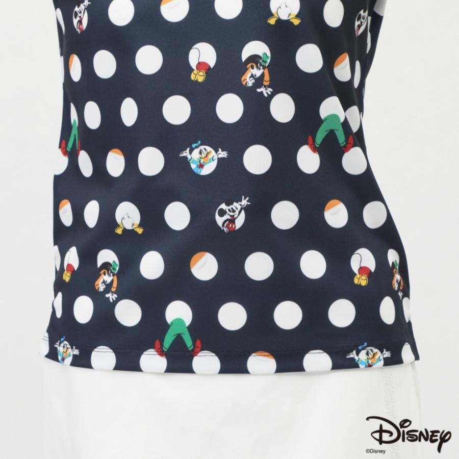 Disney（ディズニー） レディース ゴルフウェア 半袖シャツ 春 夏