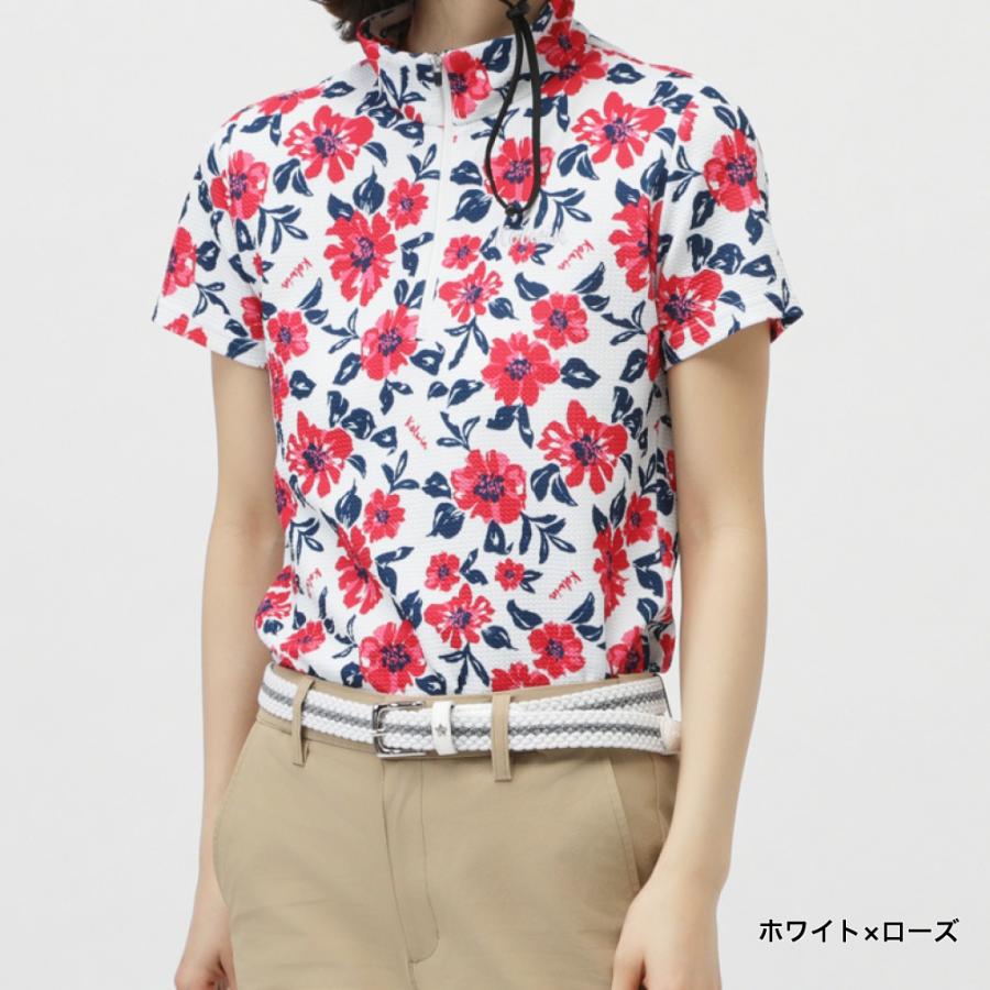 希少【EVISU】エヴィス/和柄ポロシャツ/花柄　扇子 半袖　Y2K 総柄　花 希少【EVISU】エヴィス/和柄ポロシャツ/花柄 扇子 半袖 Y2K 総柄 花