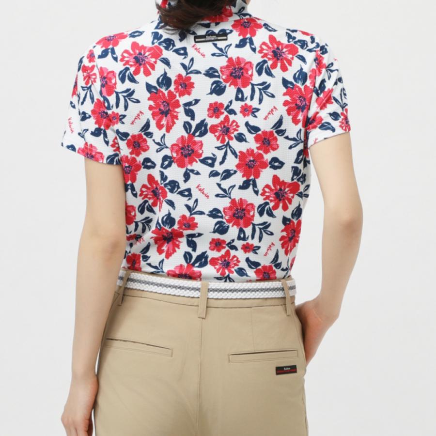 Kolwin（コルウィン） レディース ゴルフウェア 半袖シャツ 春 夏 花柄