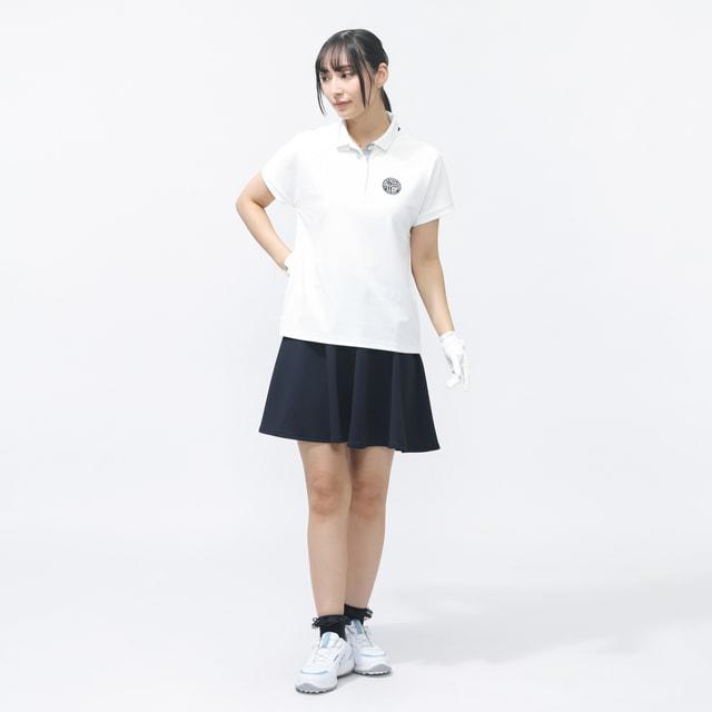 Kolwin（コルウィン） レディース ゴルフウェア 半袖シャツ 春 夏 脇丈