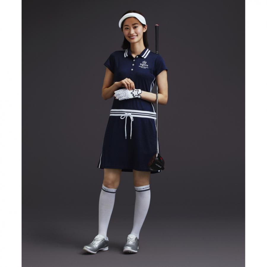 新着商品 チャンピオン レディース ゴルフウェア 半袖ワンピース 春 夏 Cw Tg305 抗菌防臭機能が備わったワンピース Champion