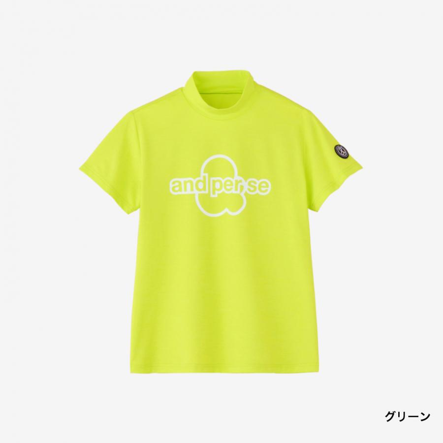 and per se（アンパスィ） レディース ゴルフウェア 半袖シャツ 春 夏