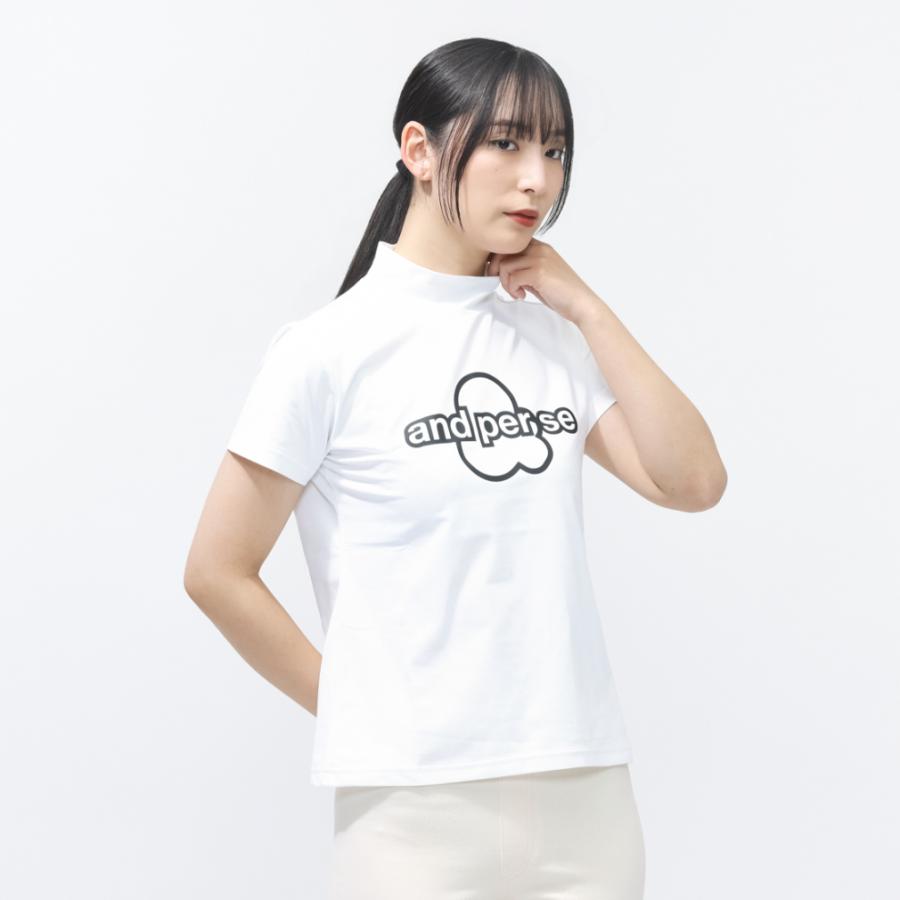 and per se（アンパスィ） レディース ゴルフウェア 半袖シャツ 春 夏
