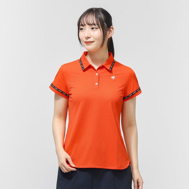 グッチ　L レディース  トップス　ポロシャツ　ゴルフ　運動会　ティシャツ ANTIQUA GOLF×STCH ポロシャツ レディース 送料無料・(80)メール便可