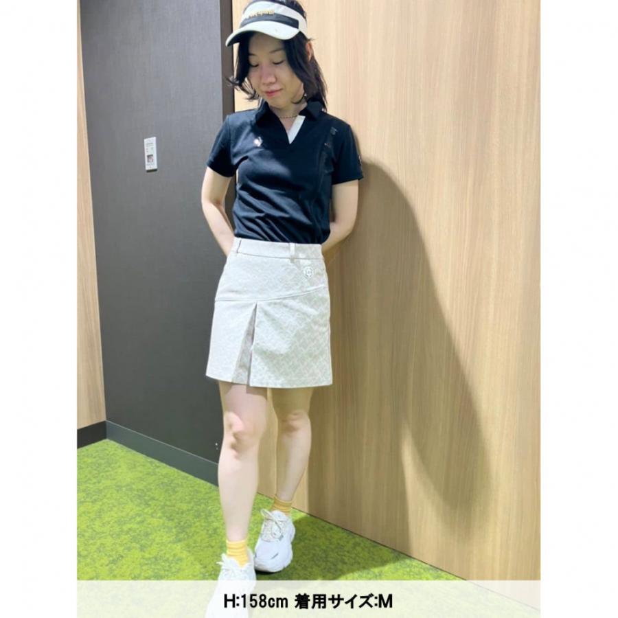 新品未使用品　ルコックゴルフ　リジューム　セットアップ　半袖ニット　スカート 新品未使用品 ルコックゴルフ リジューム セットアップ 半袖