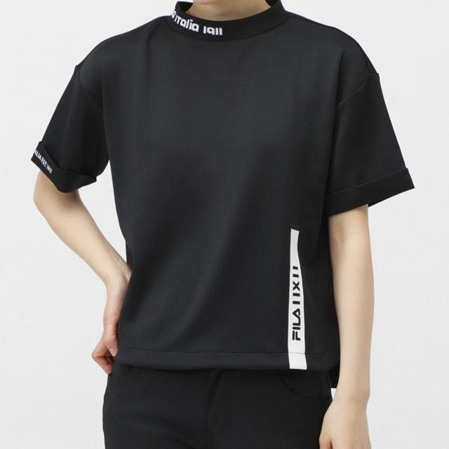 FILA（フィラ） ゴルフウェア 半袖シャツ 春 夏 モックネックシャツ