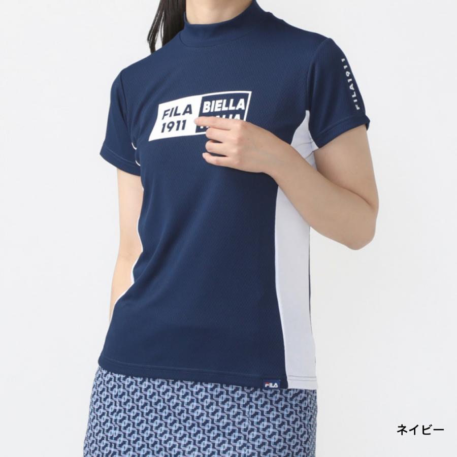 FILA（フィラ） レディース ゴルフウェア 半袖シャツ 春 夏 モック