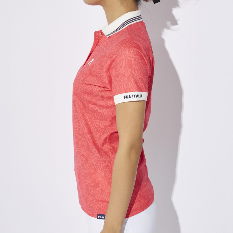 FILA（フィラ） レディース ゴルフウェア 半袖シャツ 春 夏 半袖シャツ