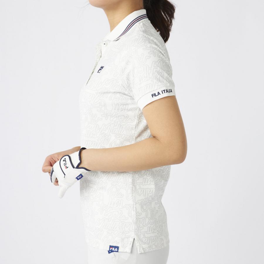 FILA（フィラ） レディース ゴルフウェア 半袖シャツ 春 夏 半袖シャツ