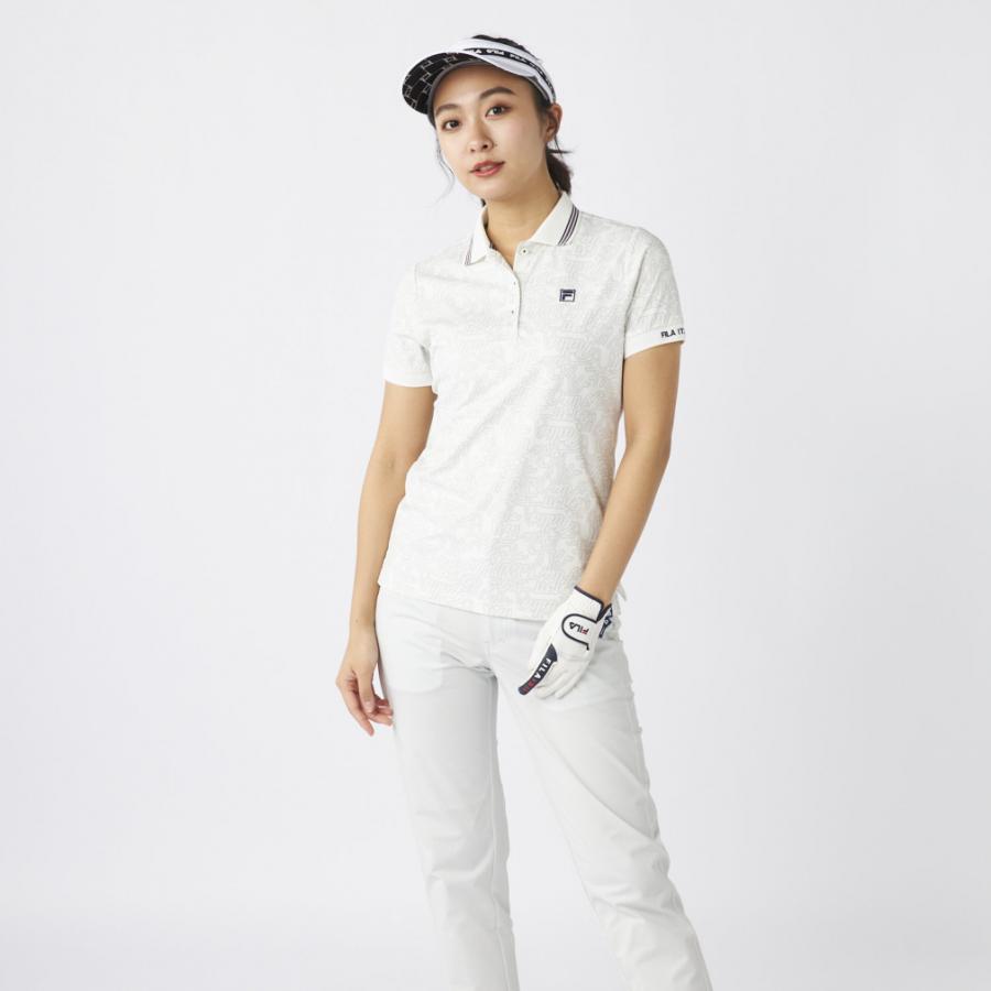 FILA（フィラ） レディース ゴルフウェア 半袖シャツ 春 夏 半袖シャツ