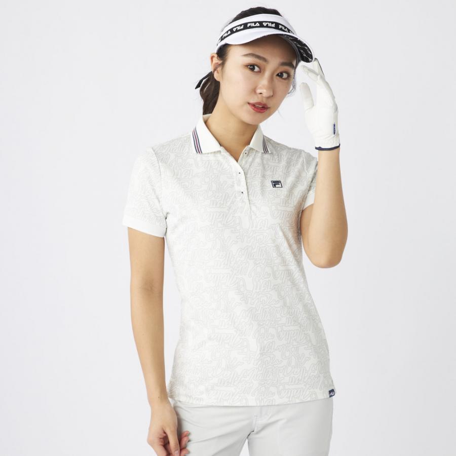 FILA（フィラ） レディース ゴルフウェア 半袖シャツ 春 夏 半袖シャツ