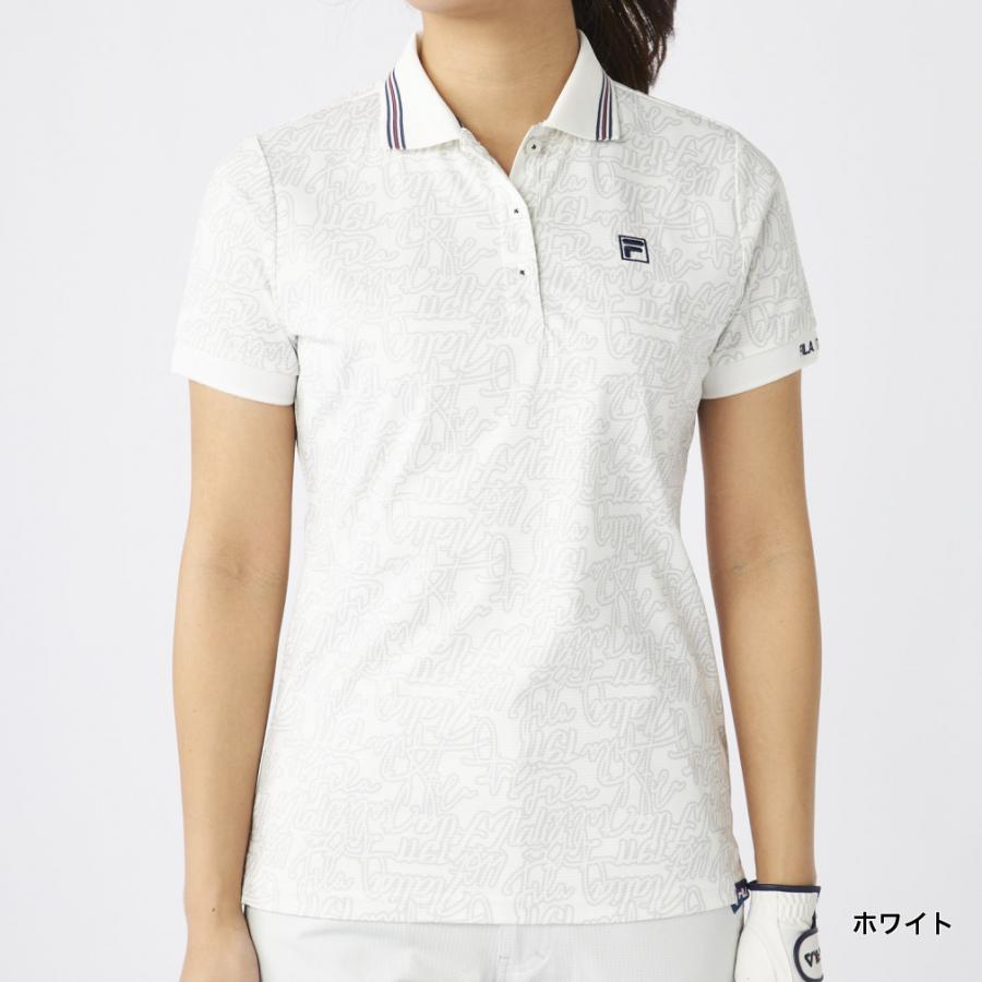 FILA（フィラ） レディース ゴルフウェア 半袖シャツ 春 夏 半袖シャツ