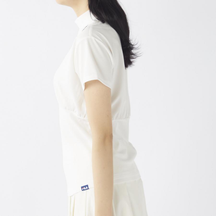 FILA（フィラ） レディース ゴルフウェア 半袖シャツ 春 夏 モック