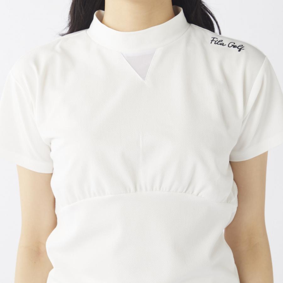 FILA（フィラ） レディース ゴルフウェア 半袖シャツ 春 夏 モック