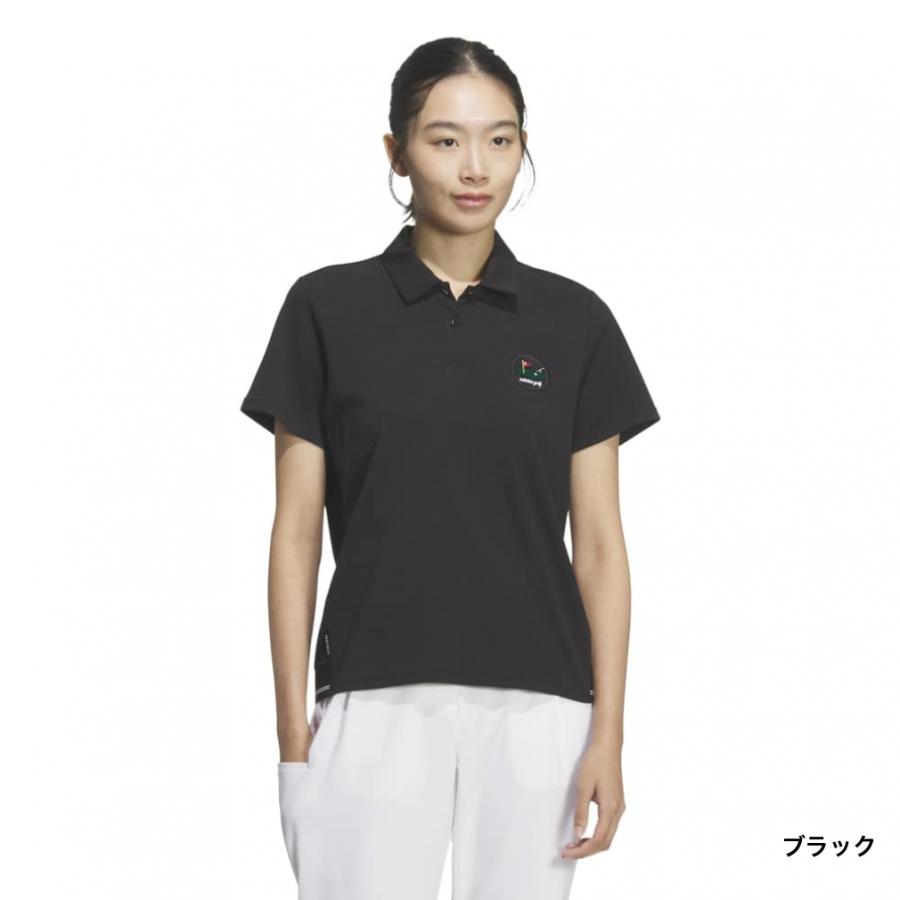  アディダスゴルフ　レディース半袖ニットシャツXL adidas（アディダス） レディース ゴルフウェア 半袖シャツ 春 夏