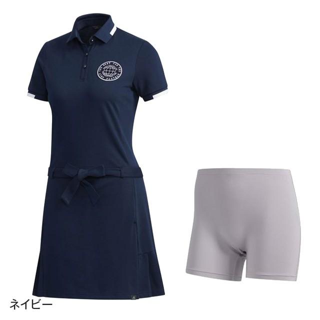 アディダス レディース ゴルフウェア ワンピース 半袖ワンピース Adicross エンブレム ワンピース Fve86 Adidas アルペン Paypayモール店 通販 Paypayモール