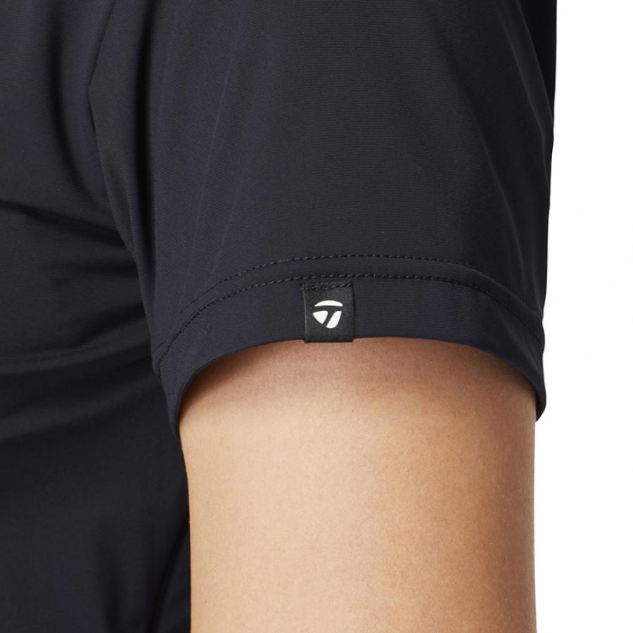 TaylorMade ゴルフ ワンピース S ブラック TaylorMade テーラーメイド レディース ゴルフウェア 半袖