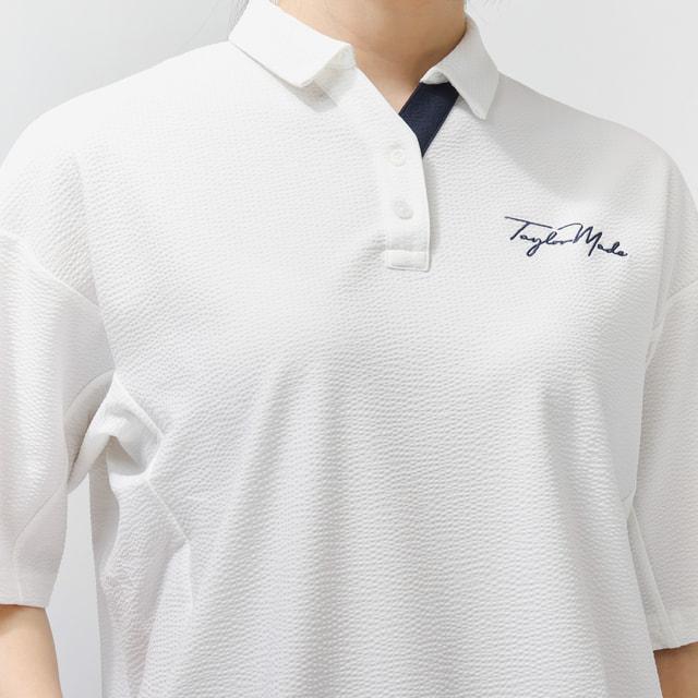 TaylorMade レディース ゴルフシャツ L TaylorMade（テーラーメイド） レディース ゴルフウェア 半袖シャツ 春