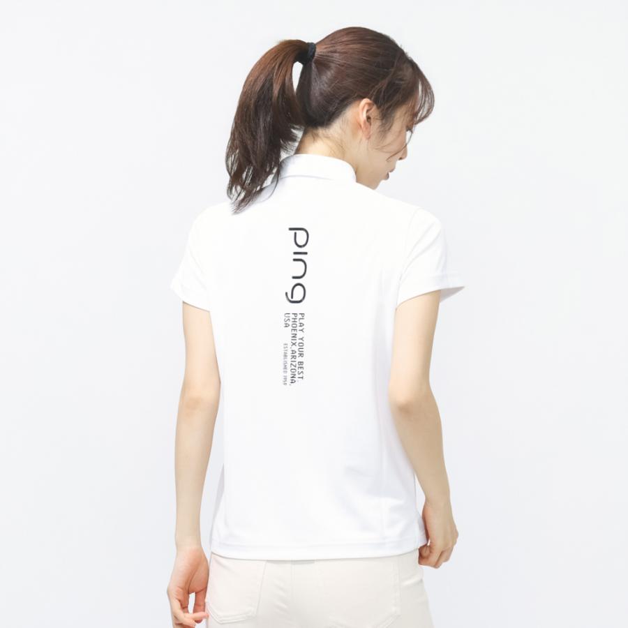 PING（ピン） レディース ゴルフウェア 半袖シャツ 春 夏 サンベール