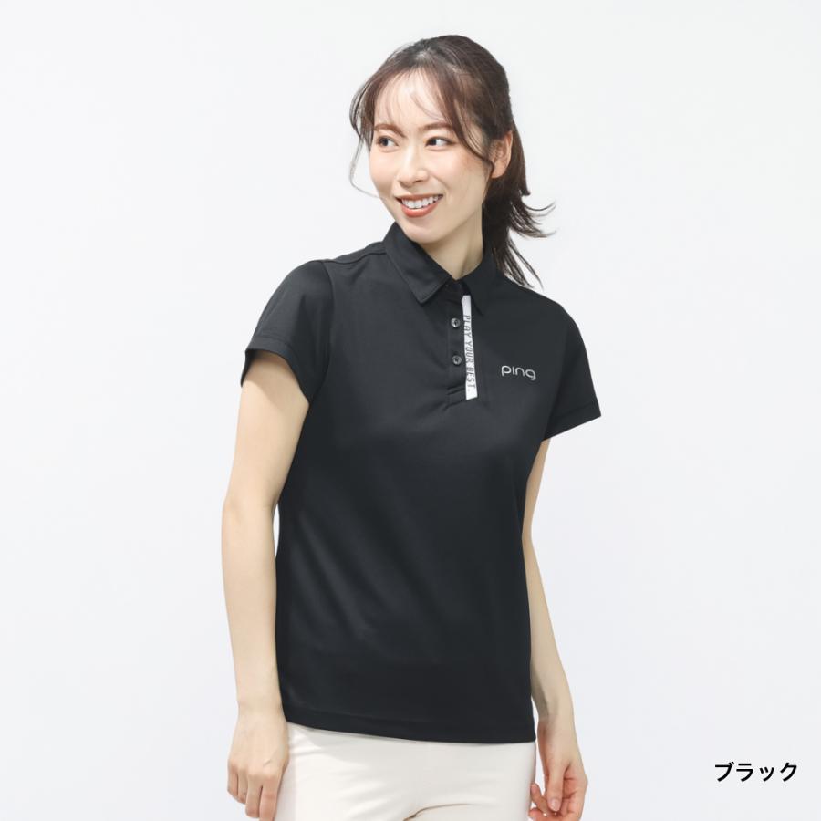 PING（ピン） レディース ゴルフウェア 半袖シャツ 春 夏 サンベール