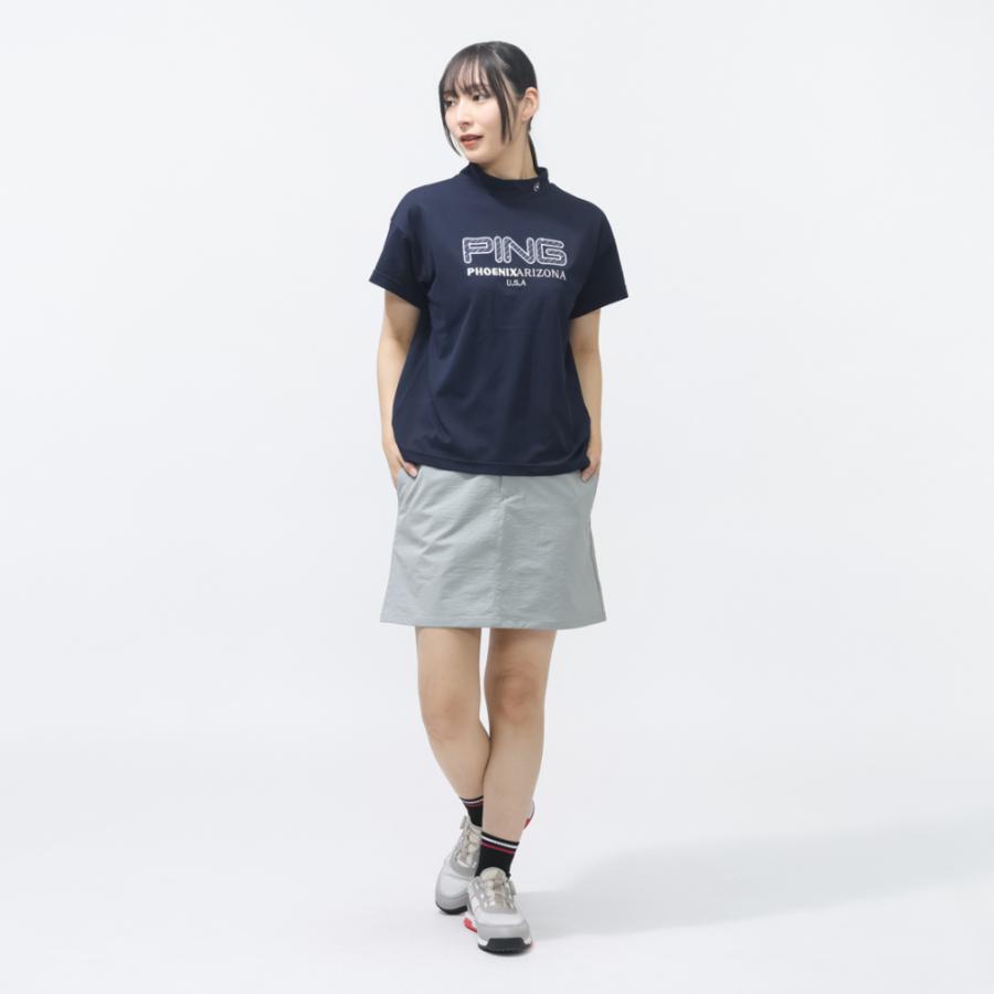 PING（ピン） レディース ゴルフウェア 半袖シャツ 春 夏 アップリケ