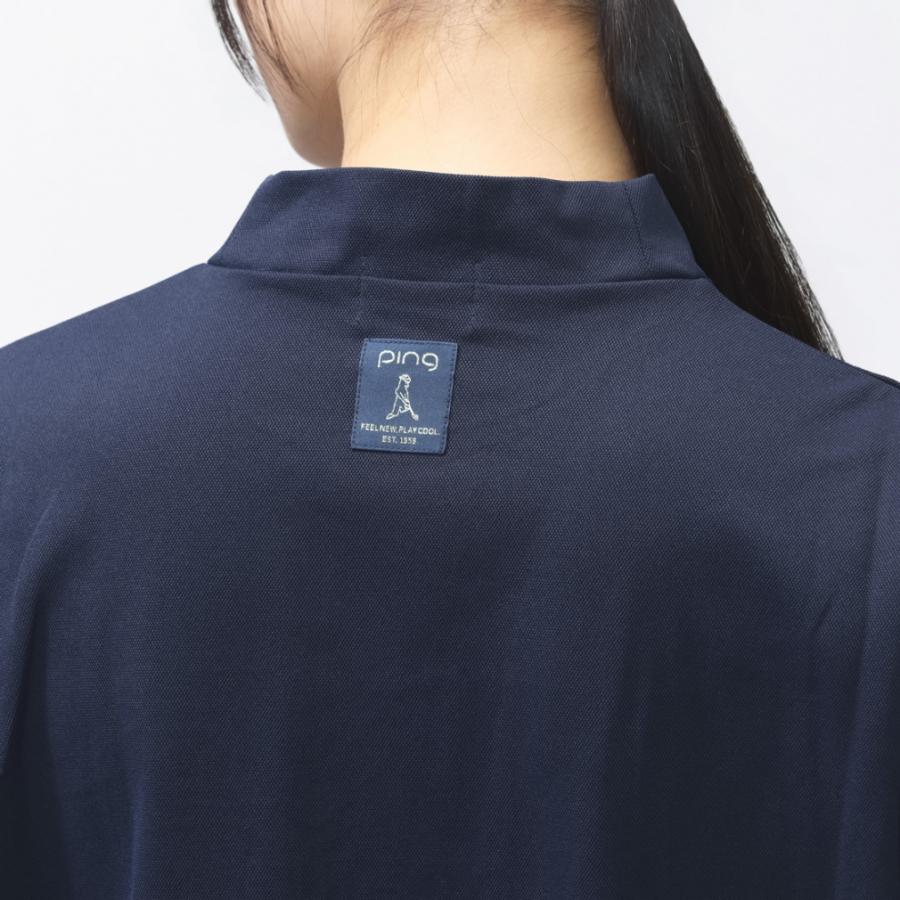 PING レディース【L】新品 セットアップ 上下セット ネイビー 半袖 ピン 新品 PING L 半袖総柄ニットセットアップ カラフル ネイビー - メルカリ
