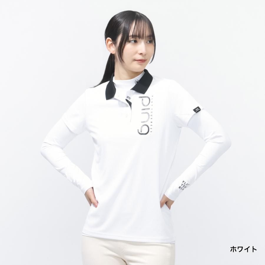 ピン レディース ゴルフウェア セットシャツ 春 夏 レイヤードツインセット 6226160300 PINGの画像