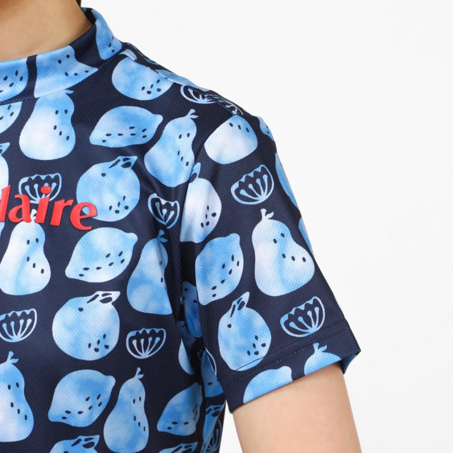 マリ クレール レディース ゴルフウェア 半袖シャツ Marie 手数料無料 冷感素材採用 Claire