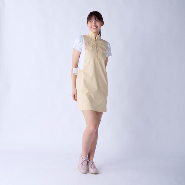 マリ クレール レディース ゴルフウェア 半袖ワンピース 春 夏 ワンピース 716412 marie claire_11