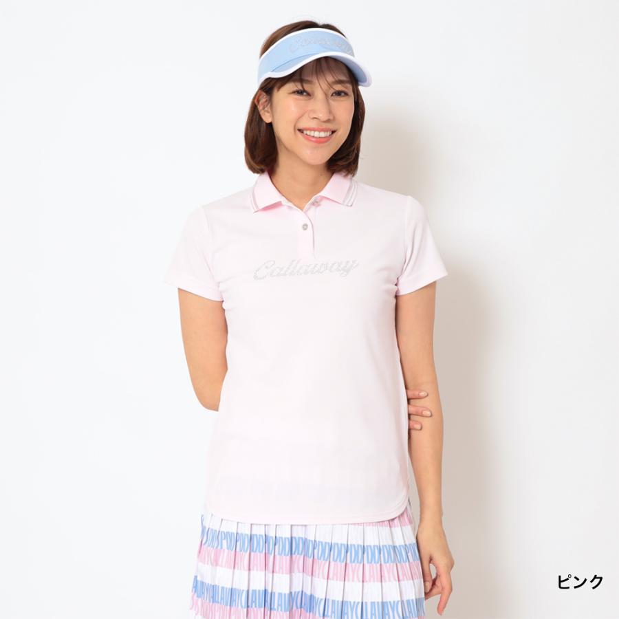 Callaway（キャロウェイ） レディース ゴルフウェア 半袖シャツ 春 夏
