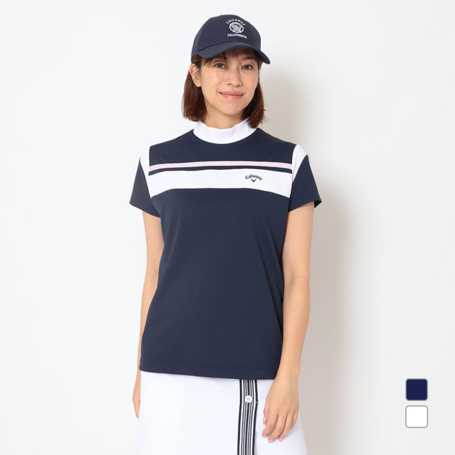 Callaway レディース ゴルフウェア 半袖シャツ　ショートパンツ　М Callaway（キャロウェイ） レディース ゴルフウェア 半袖シャツ 春 夏