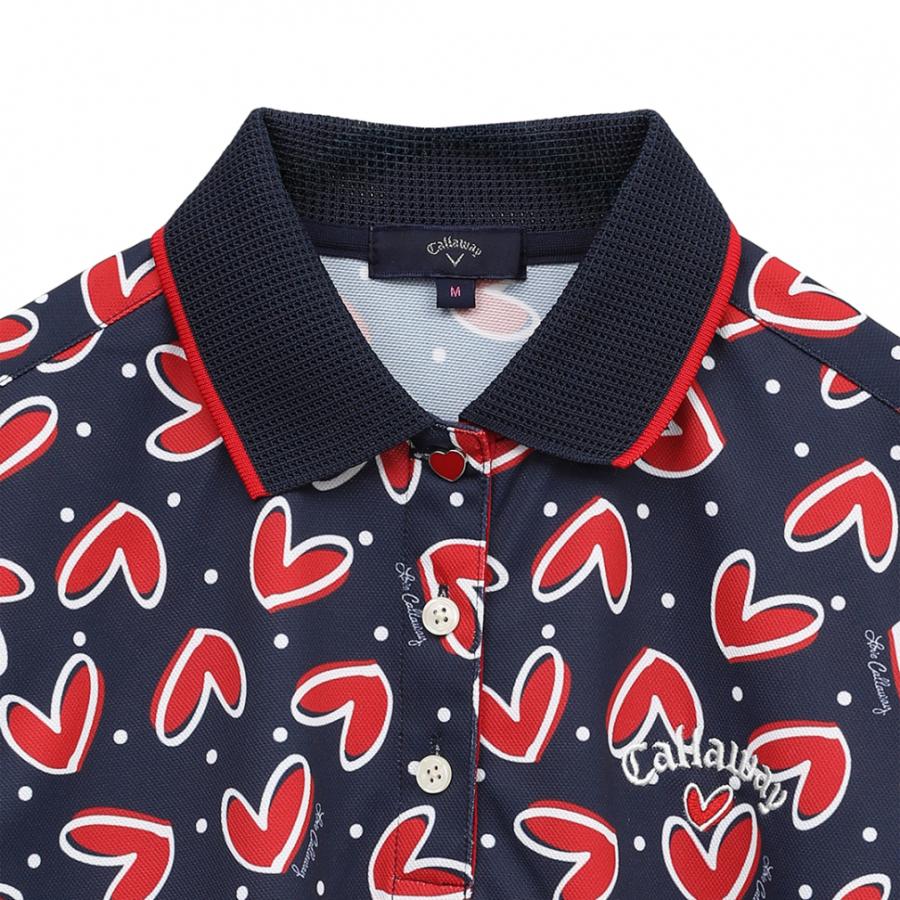 Callaway（キャロウェイ） レディース ゴルフウェア 半袖シャツ 春 夏