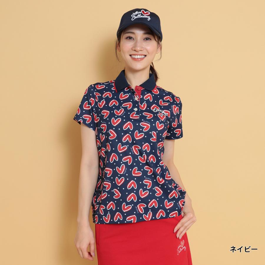 Callaway（キャロウェイ） レディース ゴルフウェア 半袖シャツ 春 夏 