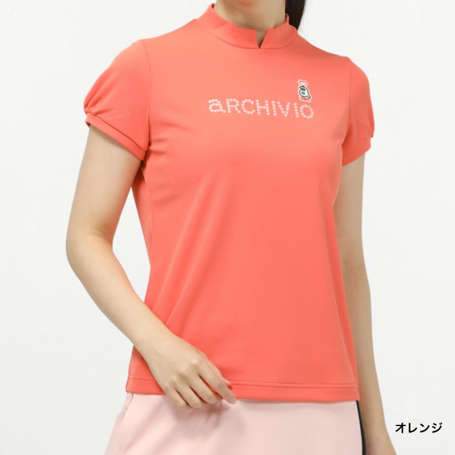 アルチビオ レディース ゴルフウェア 半袖シャツ 春 夏 プルオーバー