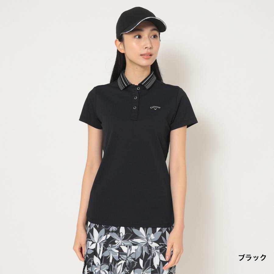 Callaway レディース ポロシャツ キャロウェイ（CALLAWAY）（レディース）ゴルフウェア 半袖