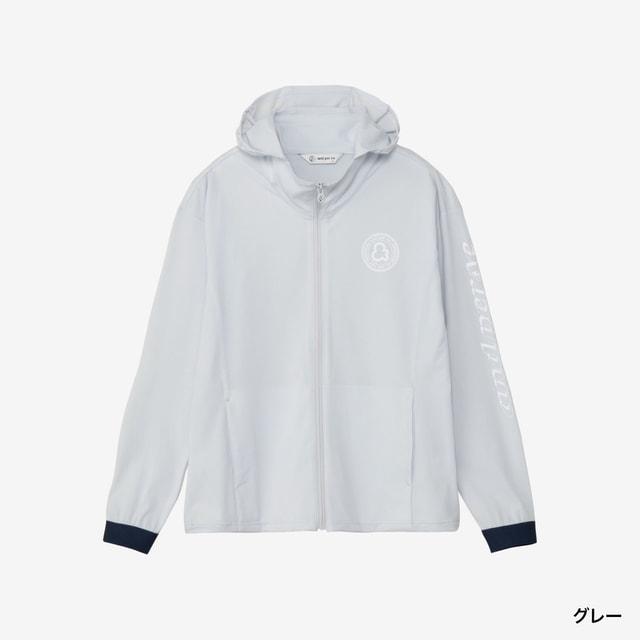 新品タグ付き and per se アンパスィ ゴルフ 長袖 フーディー L and per se（アンパスィ） レディース ゴルフウェア 長袖トレーナー 秋