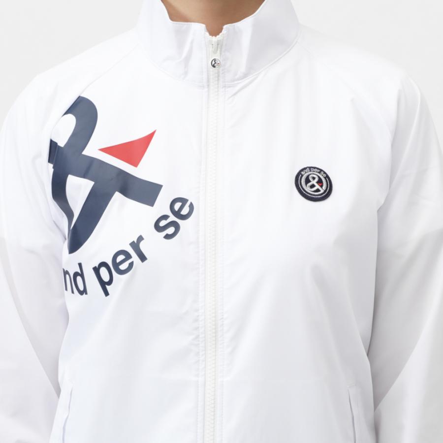 and per se アンパスィ レディース ゴルフウェア 長袖トレーナー