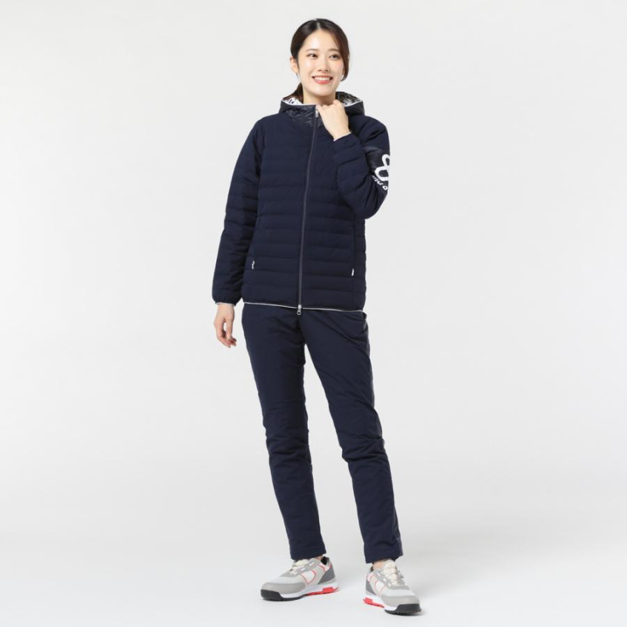アンパスィ レディース ゴルフウェア 中綿ジャケット 秋 冬 中綿パーカーブルゾン AFF1113G2 and per se レディース ゴルフウェア 中綿ジャケット