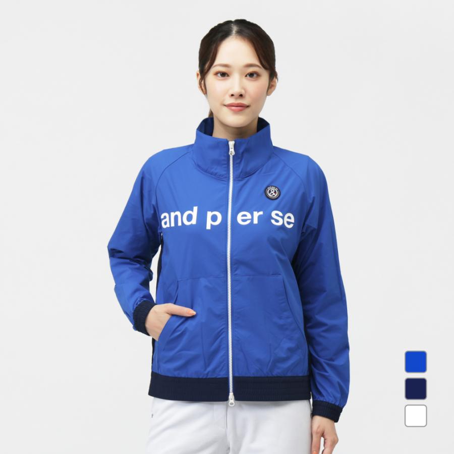 【新品】アンパスィ　ゴルフウェア　レディース and per se アンパスィ レディース ゴルフウェア 中綿ジャケット 秋 冬