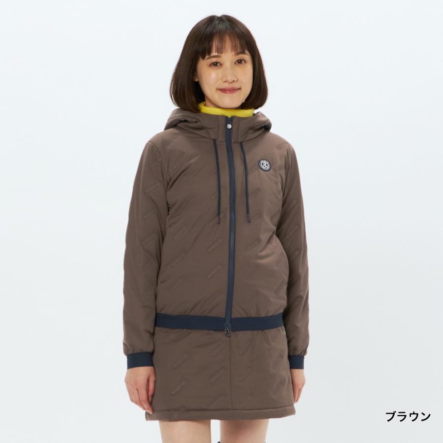 and per se（アンパスィ） レディース ゴルフウェア 中綿ジャケット 秋