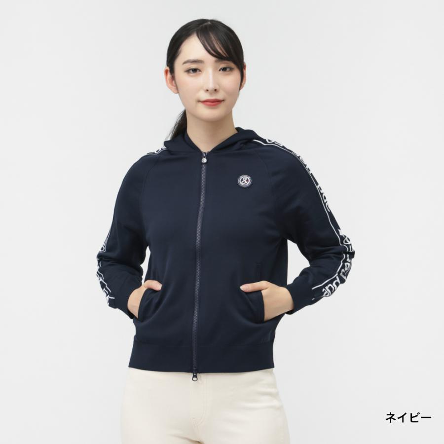 アンパスィ レディース ゴルフウェア アクティブニットカットスリーブパーカ アンパスィ レディース ゴルフウェア アクティブニットカット