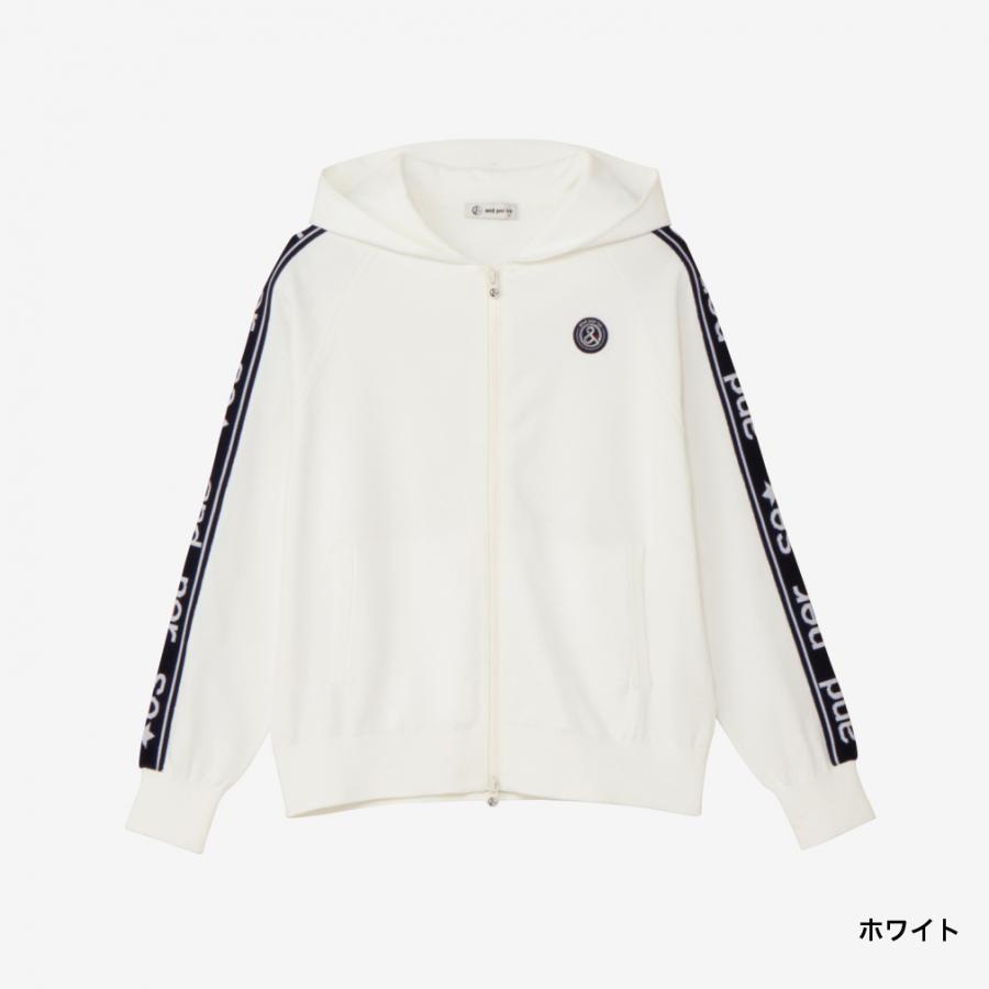 アンパスィー　アクティブニットブルゾン（レディース） and per se アンパスィ レディース ゴルフウェア 長袖ウインド