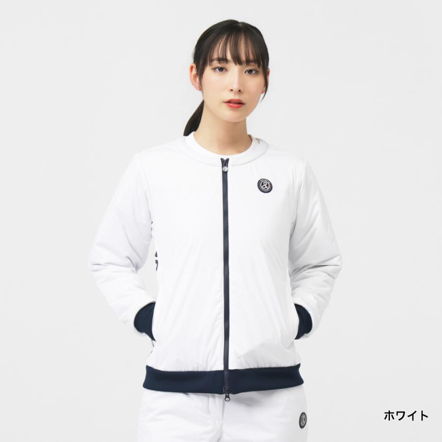 and per se（アンパスィ） レディース ゴルフウェア 中綿ジャケット 秋