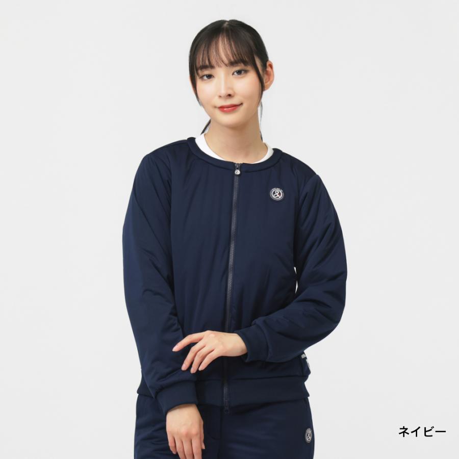 and per se（アンパスィ） レディース ゴルフウェア 中綿ジャケット 秋