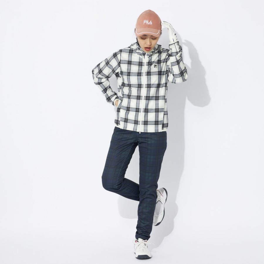 FILA（フィラ） レディース ゴルフウェア 長袖ウインドブレーカー 秋